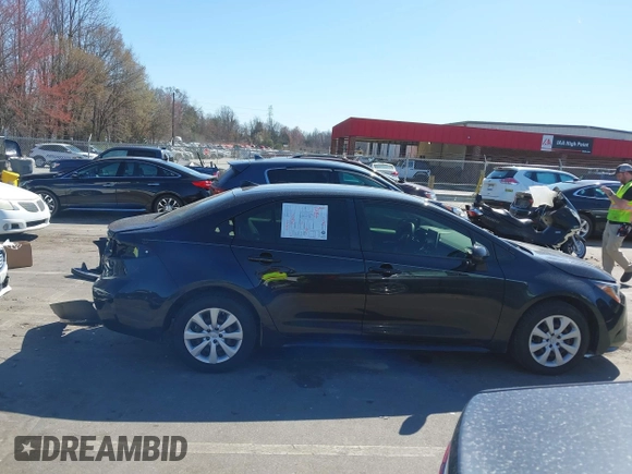 2021 Toyota Corolla LE with VIN JTDEPMAE8MJ153535, listed as a IAAI auction lot 41760121 with 69,780 mi miles and . Bid and sale history available at DreamBid. Image 14.