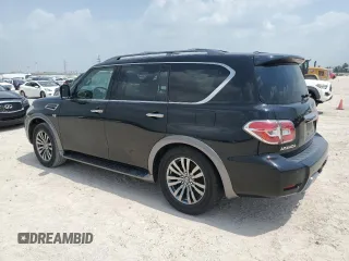 2018 Nissan Armada Platinum with VIN JN8AY2NF7J9333397, listed as a Copart auction lot 61851004 with 134,845 mi miles and Clean Title. Bid and sale history available at carsss.com. Image 2.