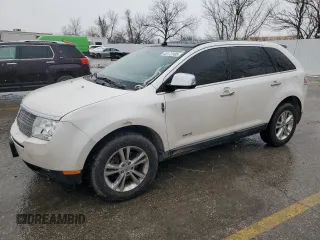2010 Lincoln MKX with VIN 2LMDJ8JC7ABJ02448, listed as a Copart auction lot 45173105 with 126,851 mi miles and Clean Title. Bid and sale history available at carsss.com. Image 1.