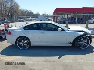 2005 BMW 6 Series 645Ci with VIN WBAEH73465B191566, listed as a IAAI auction lot 41790186 with Not Provided miles and . Bid and sale history available at carsss.com. Image 13.