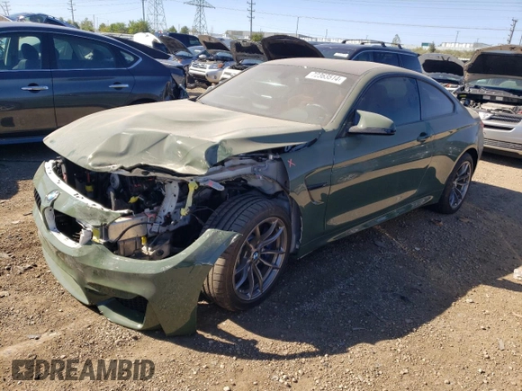 2015 BMW M4 with VIN WBS3R9C56FK333498, listed as a Copart auction lot 72363514 with 11,065 mi miles and Salvage Title. Bid and sale history available at carsss.com. Image 1.
