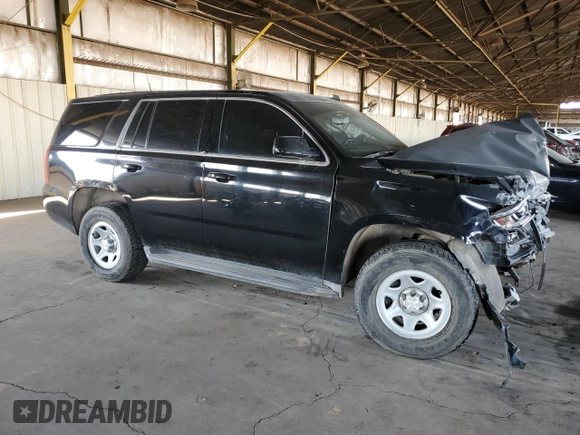 2015 Chevrolet Tahoe Commercial with VIN 1GNSK3EC5FR293350, listed as a Copart auction lot 83570834 with Not provided miles and Salvage title. Bid and sale history available at DreamBid. Image 4.