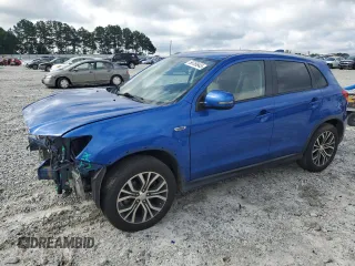 2019 Mitsubishi Outlander SE with VIN JA4AP4AUXKU006435, listed as a Copart auction lot 59769945 with 90,058 mi miles and Salvage title. Bid and sale history available at DreamBid. Image 1.