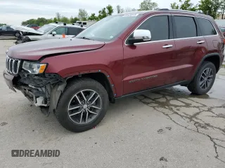2018 Jeep Grand Cherokee Limited с VIN 1C4RJFBG9JC308561, выставлен на аукционе Copart как лот 55520315 с пробегом 89 065 миль миль и Списание • Salvage title. История ставок и продаж доступна на DreamBid. Изображение 1.