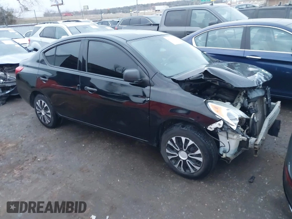2014 Nissan Versa SV with VIN 3N1CN7AP5EL806738, listed as a IAAI auction lot 41181362 with 133,114 mi miles and . Bid and sale history available at carsss.com. Image 1.