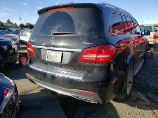 2017 Mercedes-Benz GLS with VIN 4JGDF7DE7HA910812, listed as a Copart auction lot 40108083 with 72,243 mi miles. Bid and sale history available at carsss.com. Image 3.