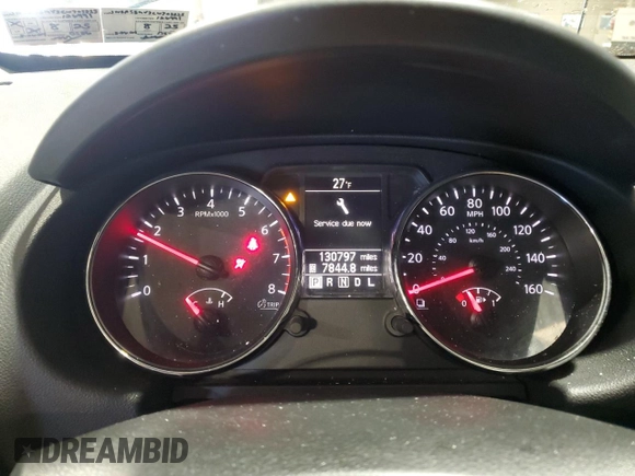 2012 Nissan Rogue S with VIN JN8AS5MV3CW705835, listed as a Copart auction lot 42699445 with 130,797 mi miles and Salvage Title. Bid and sale history available at DreamBid. Image 9.