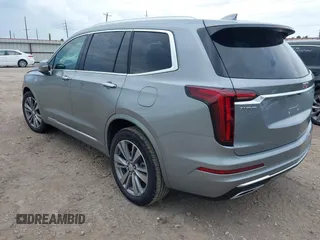 2025 Cadillac XT6 FWD Premium Luxury with VIN 1GYKPCRS0SZ119055, listed as a IAAI auction lot 42574001 with 17,137 mi miles and . Bid and sale history available at DreamBid. Image 3.