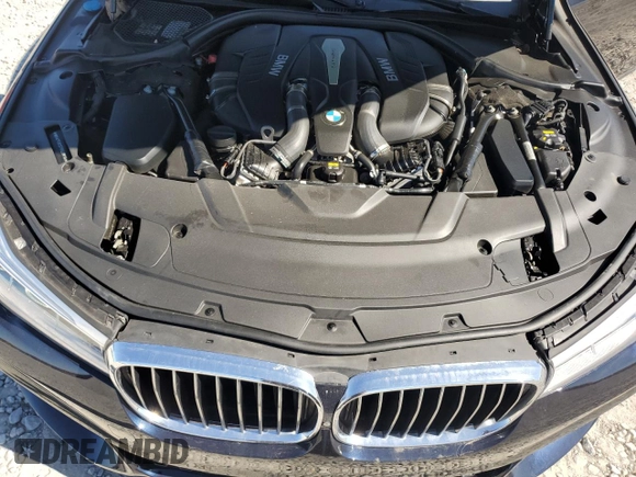 2016 BMW 7 Series 750i with VIN WBA7F0C57GGL99153, listed as a Copart auction lot 45475755 with 140,328 mi miles and Salvage title. Bid and sale history available at DreamBid. Image 11.