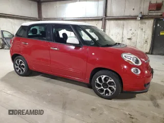 2015 FIAT 500L Easy with VIN ZFBCFABH9FZ030061, listed as a Copart auction lot 55311245 with 101,284 mi miles and Salvage title. Bid and sale history available at DreamBid. Image 4.