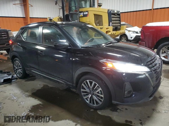 2024 Nissan Kicks SR with VIN 3N1CP5DV6RL486442, listed as a Copart auction lot 82135064 with 11,580 mi miles and Clean Title. Bid and sale history available at DreamBid. Image 4.
