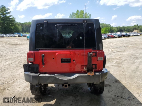 2011 Jeep Wrangler Unlimited Rubicon with VIN 1J4HA6H14BL537000, listed as a Copart auction lot 60863105 with 189,307 mi miles and Clean title. Bid and sale history available at DreamBid. Image 6.