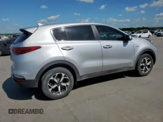 2020 Kia Sportage LX with VIN KNDPMCAC5L7800852, listed as a Copart auction lot 54243295 with 121,445 mi miles and Clean Title. Bid and sale history available at carsss.com. Image 3.