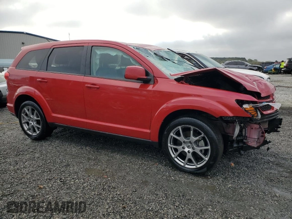 2018 Dodge Journey GT with VIN 3C4PDCEG5JT370178, listed as a Copart auction lot 51810755 with 130,714 mi miles and Salvage title. Bid and sale history available at DreamBid. Image 4.