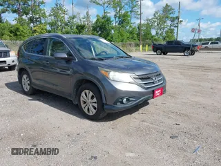 2013 Honda CR-V EX-L with VIN 2HKRM4H75DH605600, listed as a IAAI auction lot 42684303 with 276,742 mi miles and . Bid and sale history available at DreamBid. Image 1.