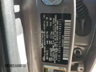 2018 Kia Optima LX with VIN 5XXGT4L34JG184071, listed as a Copart auction lot 49706515 with 129,464 mi miles and Salvage Title. Bid and sale history available at carsss.com. Image 12.