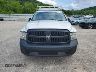 2019 Ram 1500 Tradesman with VIN 3C6JR7DG6KG508120, listed as a Copart auction lot 57776805 with 106,411 mi miles and Salvage title. Bid and sale history available at DreamBid. Image 5.
