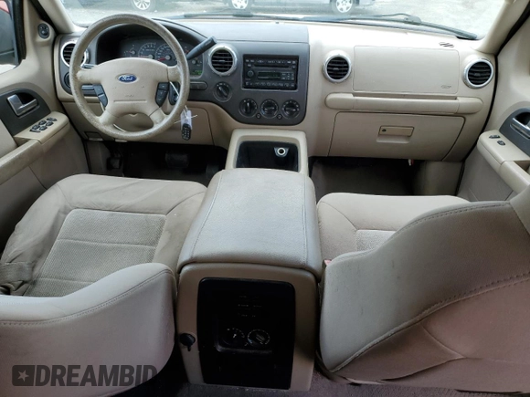 2003 Ford Expedition XLT Value with VIN 1FMPU16W83LC15726, listed as a Copart auction lot 57668695 with 276,085 mi miles and Salvage title. Bid and sale history available at DreamBid. Image 8.