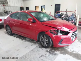 2018 Hyundai Elantra SEL with VIN 5NPD84LF4JH214396, listed as a IAAI auction lot 41231104 with 129,332 mi miles. Bid and sale history available at carsss.com. Image 1.