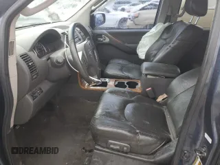 2005 Nissan Pathfinder LE with VIN 5N1AR18U25C791513, listed as a Copart auction lot 85819304 with 166,158 mi miles and Salvage title. Bid and sale history available at DreamBid. Image 7.