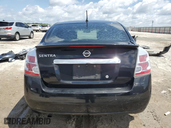 2012 Nissan Sentra S с VIN 3N1AB6AP0CL694535, выставлен на аукционе Copart как лот 59614595 с пробегом 180 335 миль миль и Списание • Salvage title. История ставок и продаж доступна на DreamBid. Изображение 6.