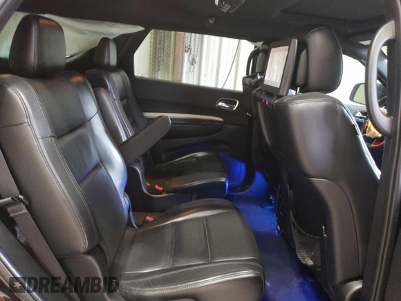 2017 Dodge Durango GT with VIN 1C4RDHDG8HC634684, listed as a Copart auction lot 47998395 with 131,518 mi miles and Salvage Title. Bid and sale history available at DreamBid. Image 12.