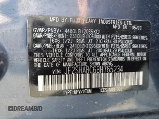 2011 Subaru Forester X with VIN JF2SHABC6BH765234, listed as a Copart auction lot 47970635 with 165,122 mi miles and Salvage Title. Bid and sale history available at DreamBid. Image 13.