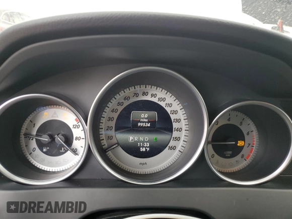 2014 Mercedes-Benz C 250 Sport with VIN WDDGF4HB3EG219016, listed as a Copart auction lot 53825925 with 99,534 mi miles and Salvage Title. Bid and sale history available at DreamBid. Image 9.