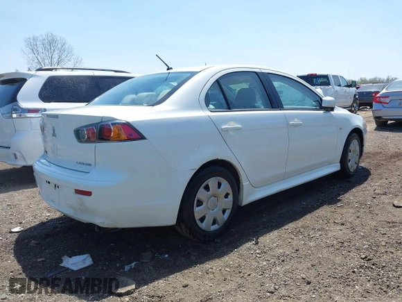 2011 Mitsubishi Lancer ES with VIN JA32U2FU0BU001081, listed as a IAAI auction lot 42092629 with 237,072 mi miles. Bid and sale history available at carsss.com. Image 4.