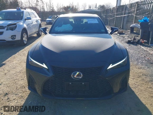 2023 Lexus IS with VIN JTHGZ1E22P5029712, listed as a IAAI auction lot 41440262 with 18,031 mi miles. Bid and sale history available at carsss.com. Image 13.