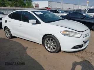 2013 Dodge Dart SXT with VIN 1C3CDFBH6DD713009, listed as a IAAI auction lot 41890209 with 167,563 mi miles. Bid and sale history available at carsss.com. Image 1.