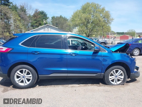 2020 Ford Edge SEL z VIN 2FMPK4J98LBA07595, wystawiony jako IAAI lot #42068572 z przebiegiem 105 352 mil mil oraz . Historia ofert i sprzedaży dostępna na DreamBid. Obrazek 14.