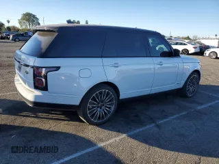 2019 Land Rover Range Rover with VIN SALGS5RE9KA540070, listed as a Copart auction lot 88812525 with 99,780 mi miles and Salvage title. Bid and sale history available at DreamBid. Image 3.