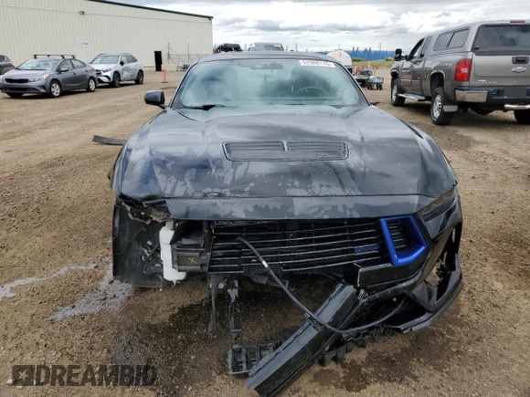 2024 Ford Mustang GT with VIN 1FA6P8CF3R5432009, listed as a Copart auction lot 62908115 with 22,552 mi miles and Salvage title. Bid and sale history available at DreamBid. Image 5.