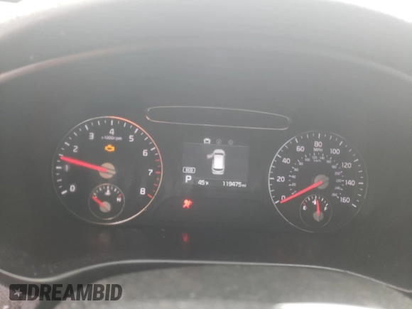 2019 Kia Sorento S V6 with VIN 5XYPGDA58KG449628, listed as a Copart auction lot 42976015 with 119,475 mi miles and Salvage Title. Bid and sale history available at carsss.com. Image 9.