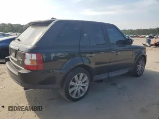 2007 Land Rover Range Rover Sport SC with VIN SALSH234X7A990275, listed as a Copart auction lot 55015325 with 118,427 mi miles and Salvage title. Bid and sale history available at DreamBid. Image 3.