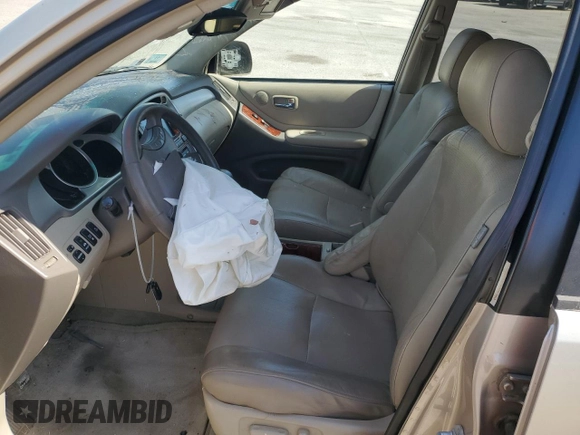 2007 Toyota Highlander Hybrid w/3rd Row with VIN JTEDW21A970021759, listed as a Copart auction lot 71891704 with 0 mi miles and Salvage Title. Bid and sale history available at carsss.com. Image 7.