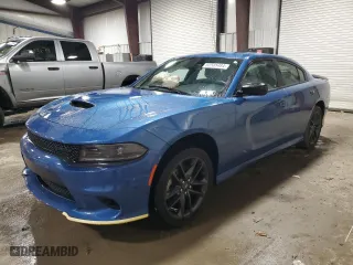 2022 Dodge Charger GT with VIN 2C3CDXMG2NH217946, listed as a Copart auction lot 82585484 with 12,841 mi miles and Salvage Title. Bid and sale history available at carsss.com. Image 1.