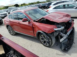2017 BMW X4 xDrive28i with VIN 5UXXW3C5XH0T78858, listed as a Copart auction lot 40003843 with 106,244 mi miles. Bid and sale history available at carsss.com. Image 4.
