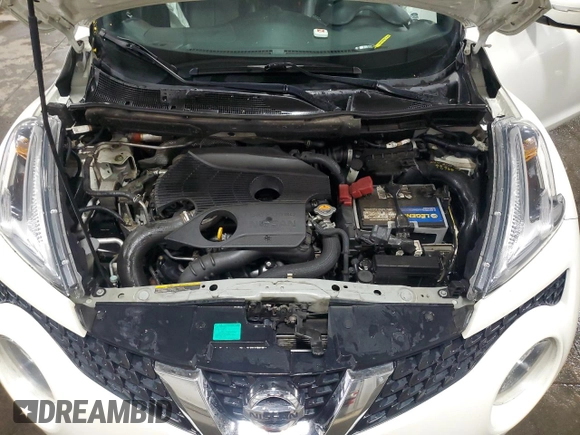 2016 Nissan Juke S with VIN JN8AF5MV2GT658597, listed as a Copart auction lot 85207504 with 176,113 mi miles and Salvage Title. Bid and sale history available at carsss.com. Image 12.