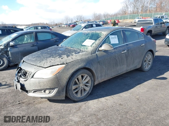 2014 Buick Regal Premium I with VIN 2G4GP5EXXE9250089, listed as a IAAI auction lot 41443584 with 135,737 mi miles and . Bid and sale history available at DreamBid. Image 17.
