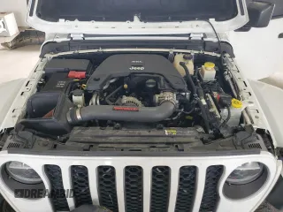 2020 Jeep Gladiator Rubicon z VIN 1C6JJTBG4LL102523, wystawiony jako Copart lot #54735955 z przebiegiem 104 579 mil mil oraz Szkoda całkowita • Salvage title. Historia ofert i sprzedaży dostępna na DreamBid. Obrazek 11.