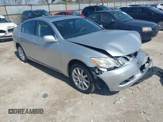 2007 Lexus GS 350 with VIN JTHCE96S370006511, listed as a IAAI auction lot 41866011 with 166,177 mi miles. Bid and sale history available at carsss.com. Image 1.