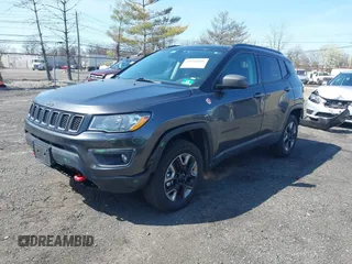 2018 Jeep Compass Trailhawk with VIN 3C4NJDDB5JT316326, listed as a IAAI auction lot 41940801 with 111,941 mi miles and . Bid and sale history available at carsss.com. Image 2.