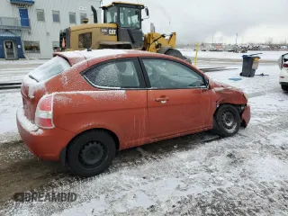 2008 Hyundai Accent Man L with VIN KMHCN35C48U087324, listed as a Copart auction lot 85001354 with 167,667 mi miles and Salvage Title. Bid and sale history available at carsss.com. Image 3.