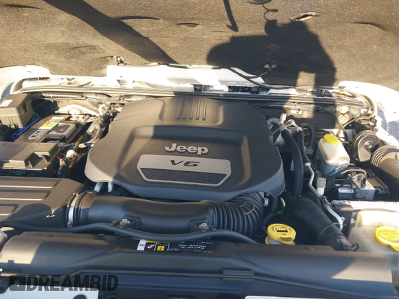 2018 Jeep Wrangler Sahara with VIN 1C4AJWBG2JL821132, listed as a IAAI auction lot 42523688 with 86,244 mi miles and . Bid and sale history available at DreamBid. Image 10.