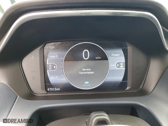 2023 Chevrolet Bolt EUV Premier with VIN 1G1FZ6S08P4120575, listed as a Copart auction lot 81171654 with 47,015 mi miles and Non Repairable. Bid and sale history available at carsss.com. Image 9.