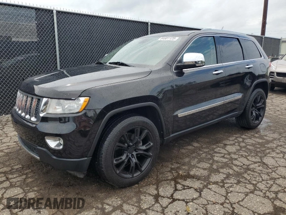 2011 Jeep Grand Cherokee Overland with VIN 1J4RR6GT3BC575026, listed as a Copart auction lot 64681125 with 119,265 mi miles and Clean title. Bid and sale history available at DreamBid. Image 1.