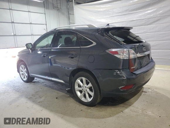 2011 Lexus RX 350 with VIN 2T2BK1BA3BC096158, listed as a Copart auction lot 60552535 with 232,843 mi miles and Salvage title. Bid and sale history available at DreamBid. Image 2.