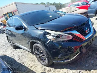 2018 Nissan Murano Platinum with VIN 5N1AZ2MG4JN130201, listed as a IAAI auction lot 41773699 with 92,825 mi miles. Bid and sale history available at carsss.com. Image 1.